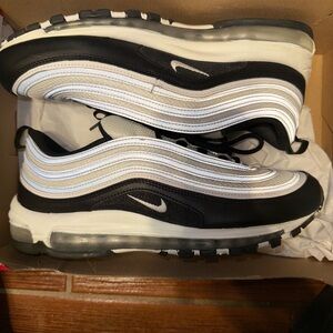 Nike Air Max 97 Black and White Sneakers